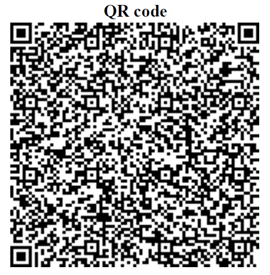 QR code for payment