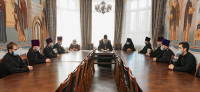 Ректор СГМУ Л.Н. Горбатова и Митрополит Корнилий обсудили проведение Войно-Ясенецкой конференции в Архангельске