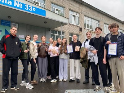 Студенты СГМУ и ученики медицинских классов приняли участие в совместном спортивном мероприятии 