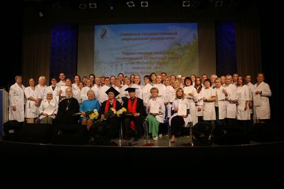 В СГМУ состоялось торжественное заседание, посвященное двадцать второму выпуску курсов «Сестер милосердия»