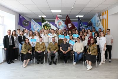 Сегодня состоялось торжественное открытие III трудового семестра Всероссийского студенческого медицинского отряда «Коллеги»