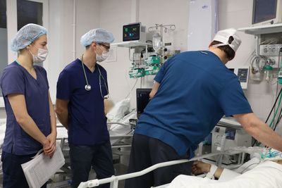 Чтобы пройти обучение у наших анестезиологов-реаниматологов, в Архангельск приехали специалисты из разных регионов России