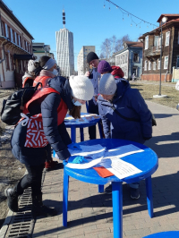 Волонтёры-медики СГМУ приняли участие во Всероссийской акции «Будь здоров!»