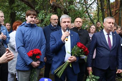 В Архангельске состоялось торжественное открытие памятника святителю Луке (Валентину Войно-Ясенецкому)