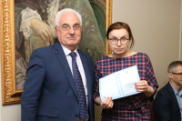 Сегодня на заседании ученого совета были вручены аттестаты доцента